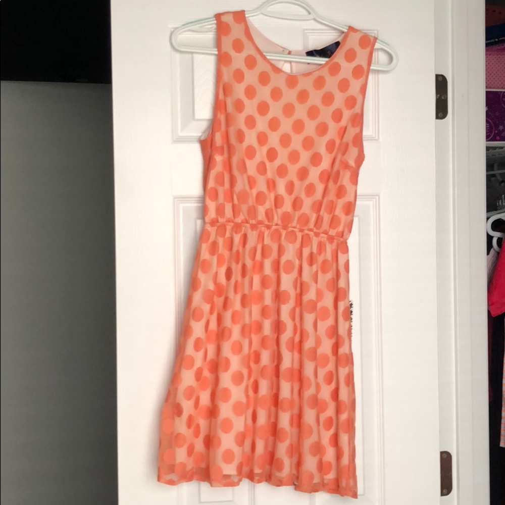 Tangerine A line dress